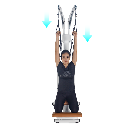 ＜img src="https://bodychargerfitness.com/wp-content/uploads/2020/06/EST-6000-Opration-Step3_1.png" alt="Trapezius Extension Stretch trainer, designed for relieve tight lower body muscle,  Trapezius muscle, Infraspinatus muscle, Rhomboid muscle, Levator Scapulae muscle, Deltoid muscle, Supraspinatus muscle, improve your posture, prevent injury during and after the exercise."＞