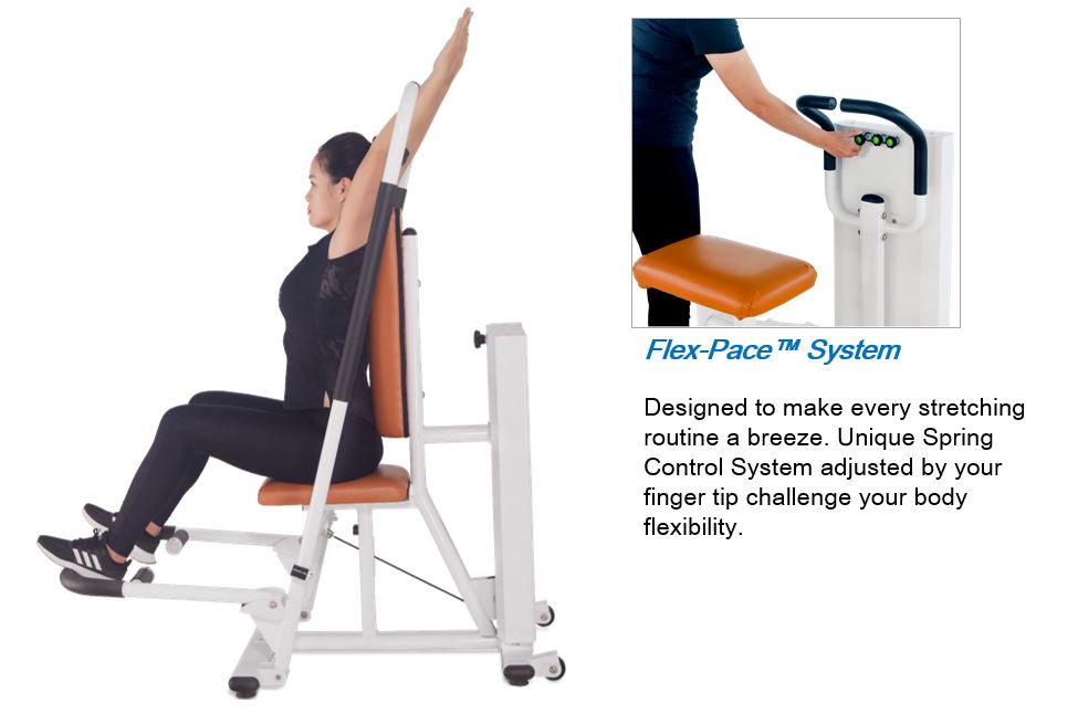 Body Charger EST stretch trainer is a warm-up machine before exercise.