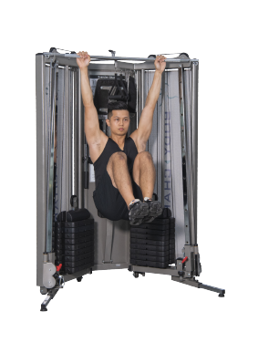 GH1011 Box Gym-Knee Raise Upper Bar