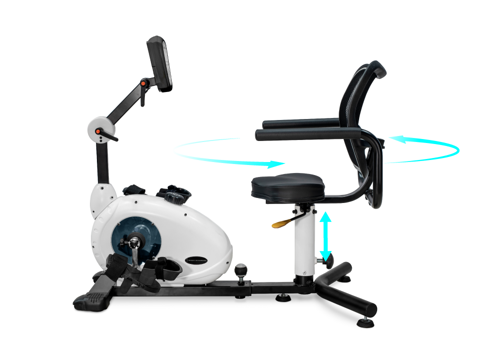 ＜img src="https://bodychargerfitness.com/wp-content/uploads/2022/05/GB3070-M-Features-V1-2.png" alt="Rehabilitation recumbent bike is a home use rehabilitation recumbent bike, swivel seat, for in-home rehabilitation, cardiac rehab, senior exercise, physical therapy fitness equipment."＞